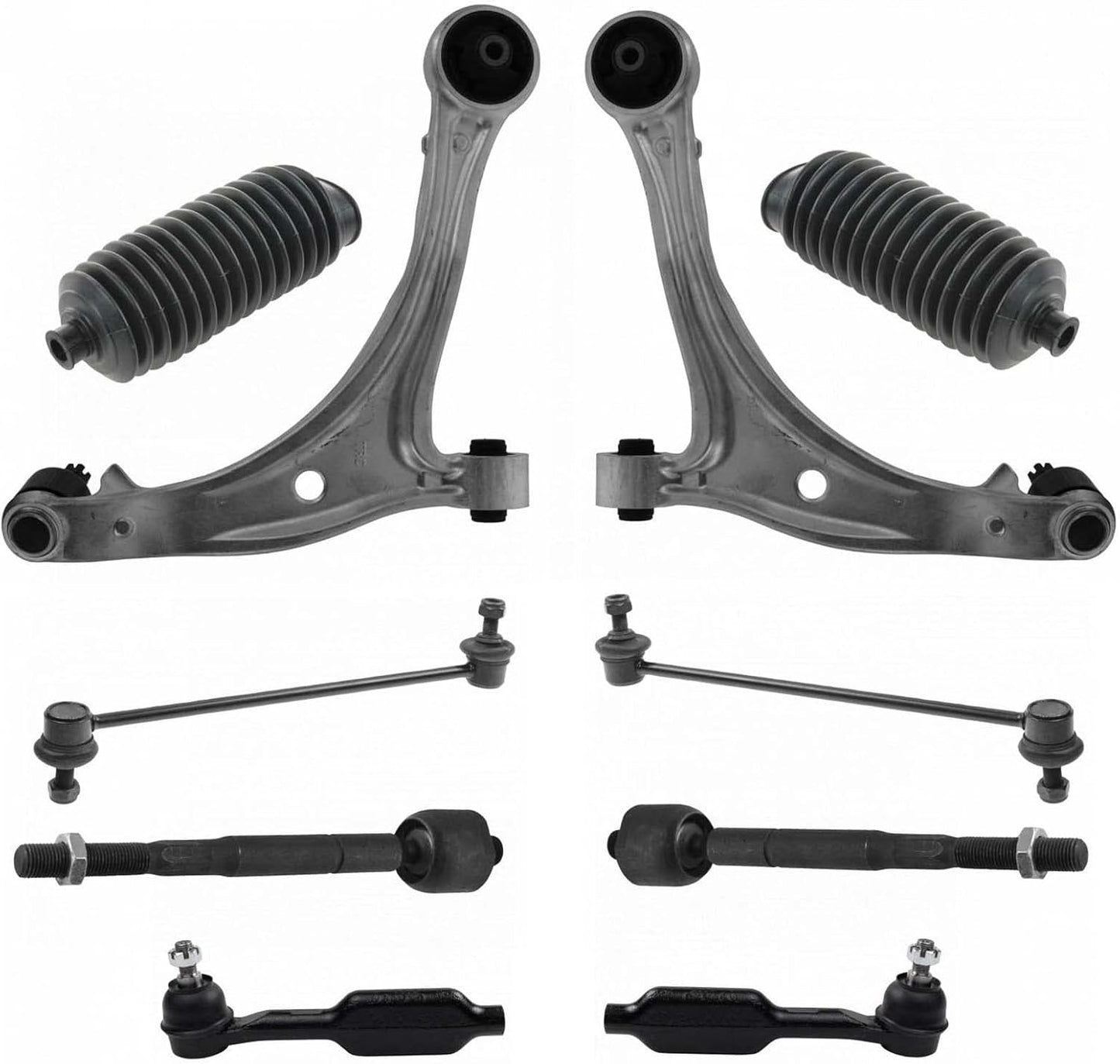 TRQ Front Steering & Suspension Kit for 2007-2009 Honda Odyssey