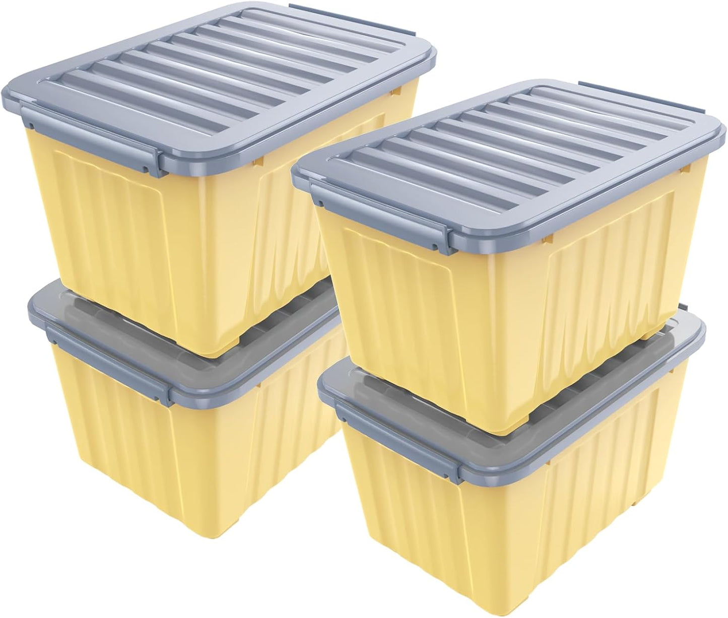 Nazhura Plastic Storage Bin - Versatile Stackable Storage Solution