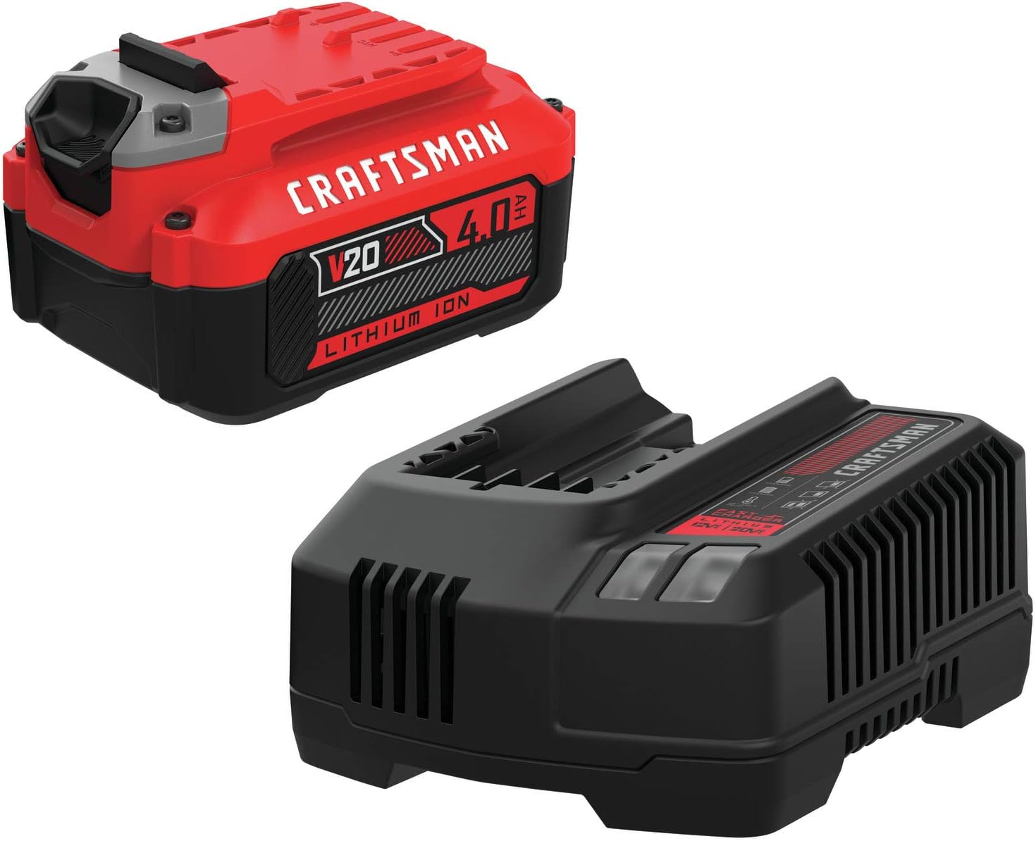 Craftsman V20 4.0Ah Lithium Ion Battery & Charger