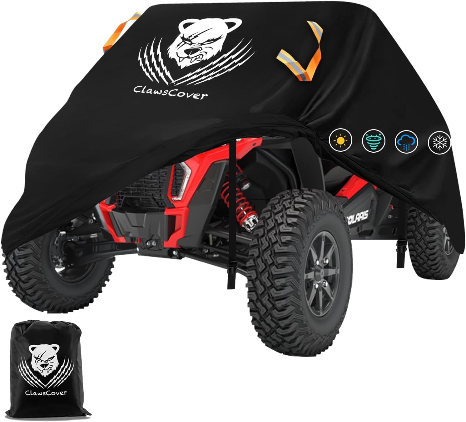 Durable UTV Cover for 2 Seater Waterproof Outdoor Protection