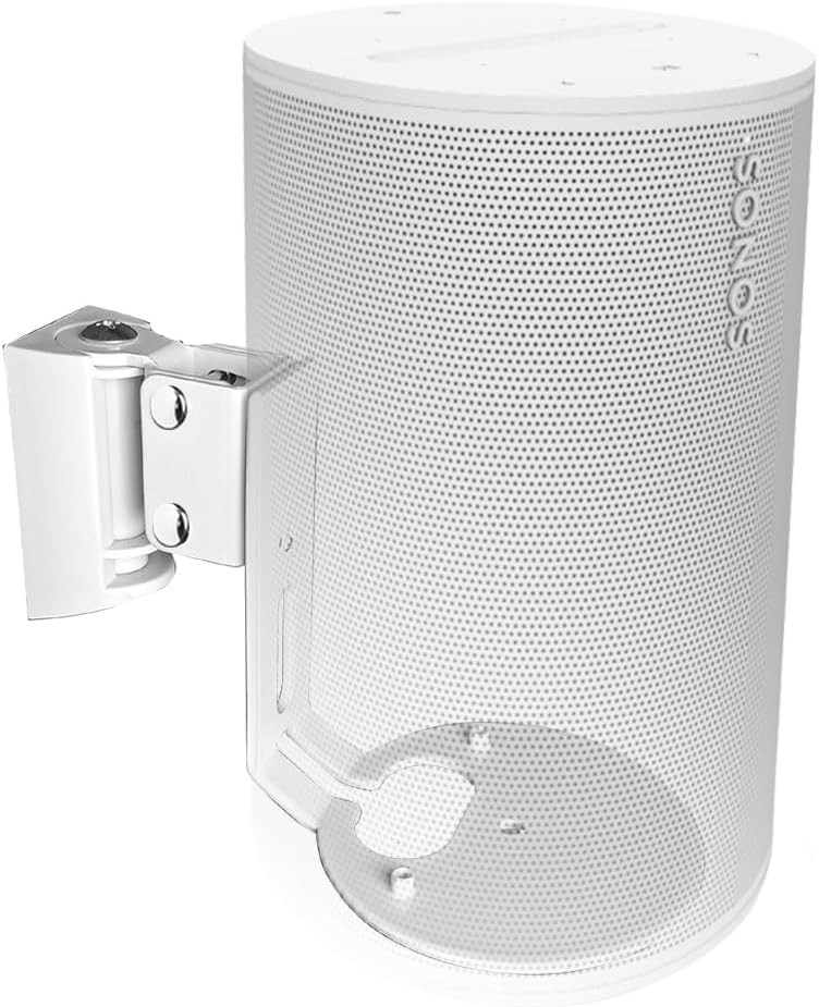 Swivel & Tilt Wall Mount for Sonos Era 100 - Easy Install, Sturdy Metal - EMAQUIN