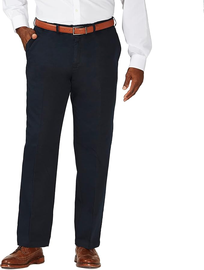 Haggar Men's Work to Weekend Hidden Expandable Waist Pants Review