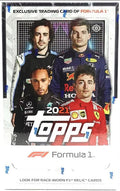 2021 Topps Formula 1 Racing HOBBY box (18 pks/bx) - Collector