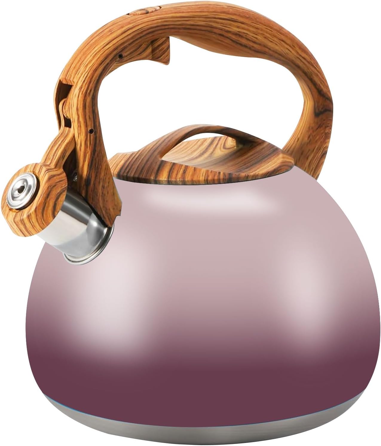 Whistling Tea Kettle for Stove Top, 3.2QT Stainless Steel Teapot