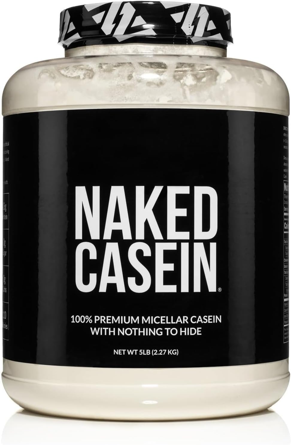 NAKED Casein Protein Powder - Pure Micellar Casein 5Lb