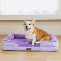 Orthopedic Dog Sofa Bed for Medium/Large Dogs - Supportive Egg-Crate