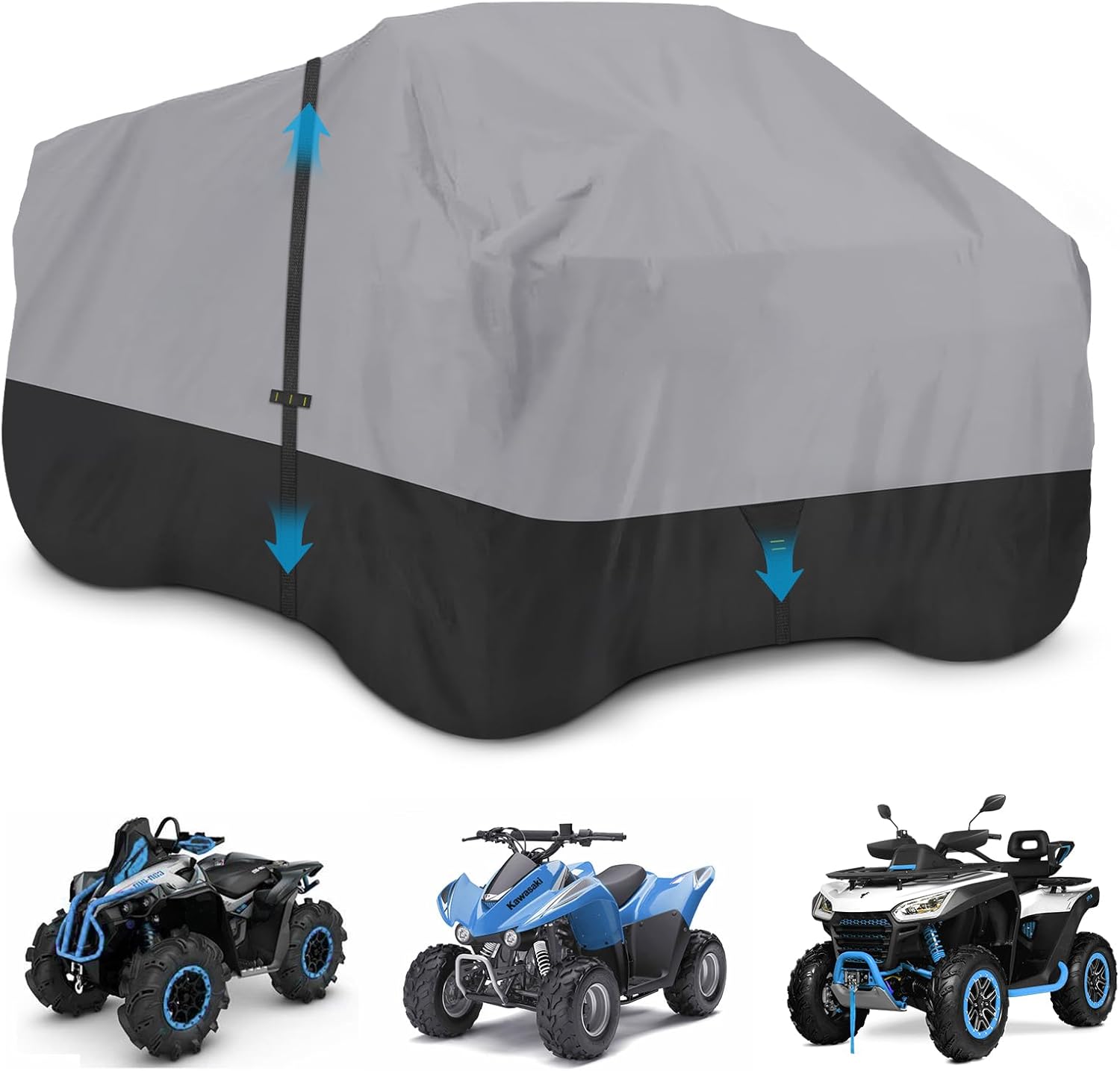 ATV Cover for All Weather Protection - 600D Waterproof Design