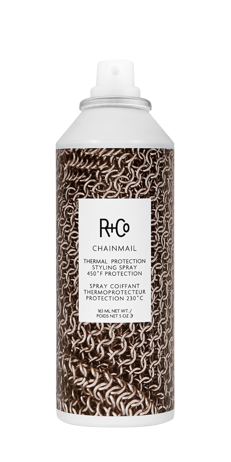 R+Co Chainmail Heat Protection Spray for Hair Review