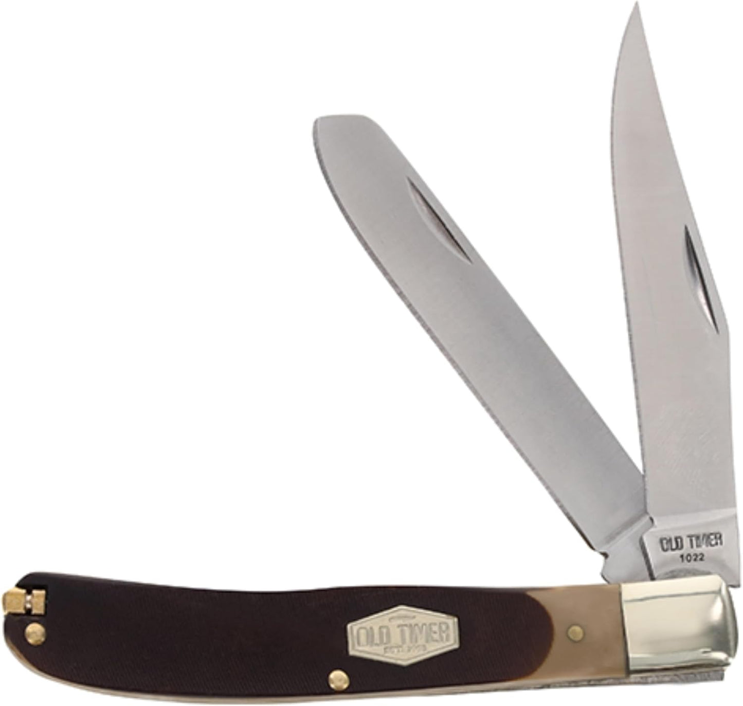 Old Timer 96OT Bearhead Trapper Folding Pocket Knife for EDC