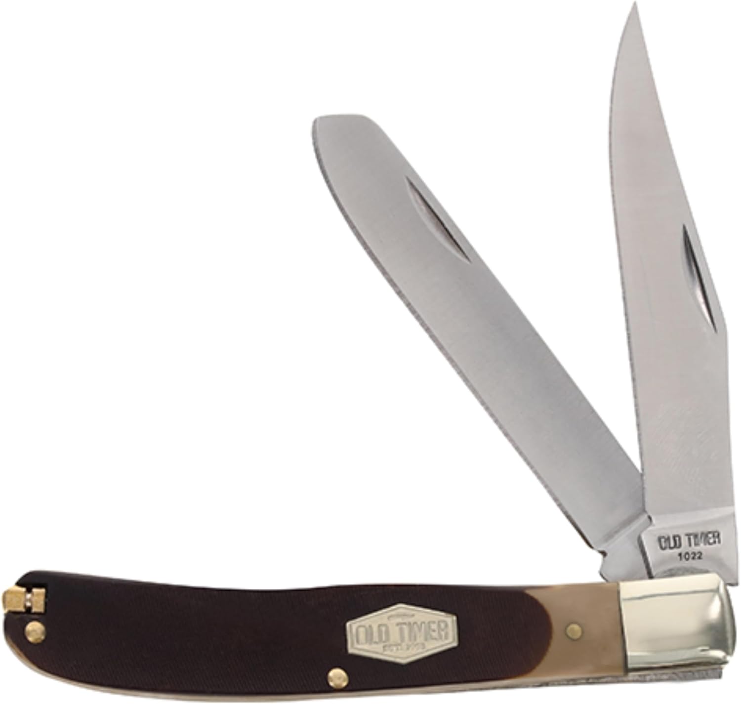 Old Timer 96OT Bearhead Trapper Folding Pocket Knife for EDC