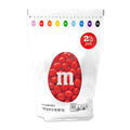 M&MS Peanut Red Chocolate Candy 2lb Resealable Pack - Party Ready