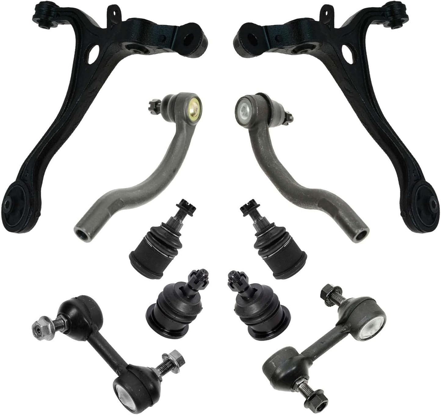 TRQ Front Steering & Suspension Kit for 2004-2008 Acura TSX
