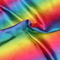 Charmeuse Bridal Satin Fabric by the Yard 58 in x 10 Yards - Rainbow