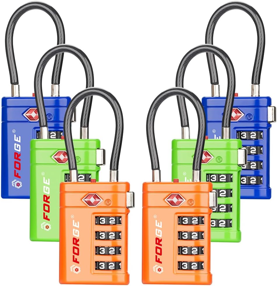 Forge TSA Approved Luggage Locks for Ultimate Travel Security