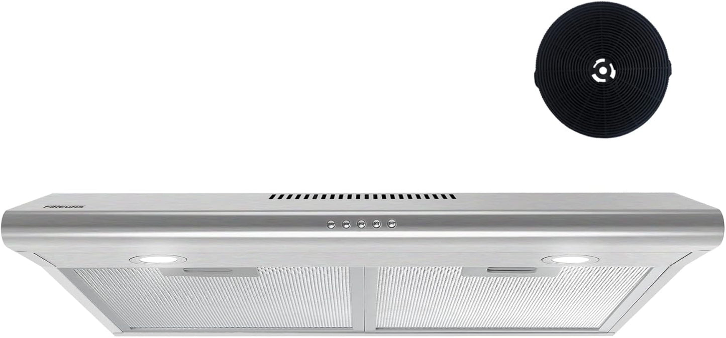 FIREGAS 30 Under Cabinet Range Hood - Powerful Ventilation