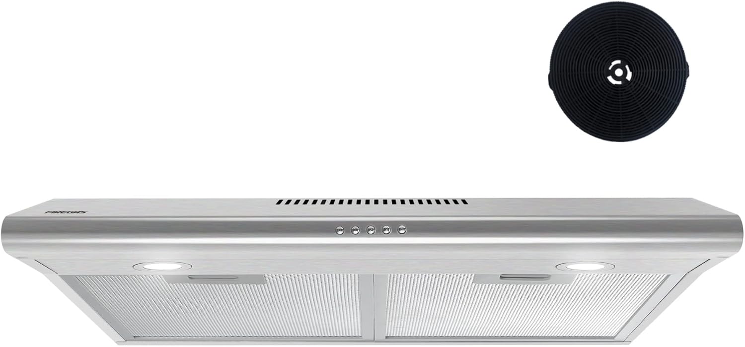 FIREGAS 30 Under Cabinet Range Hood - Powerful Ventilation