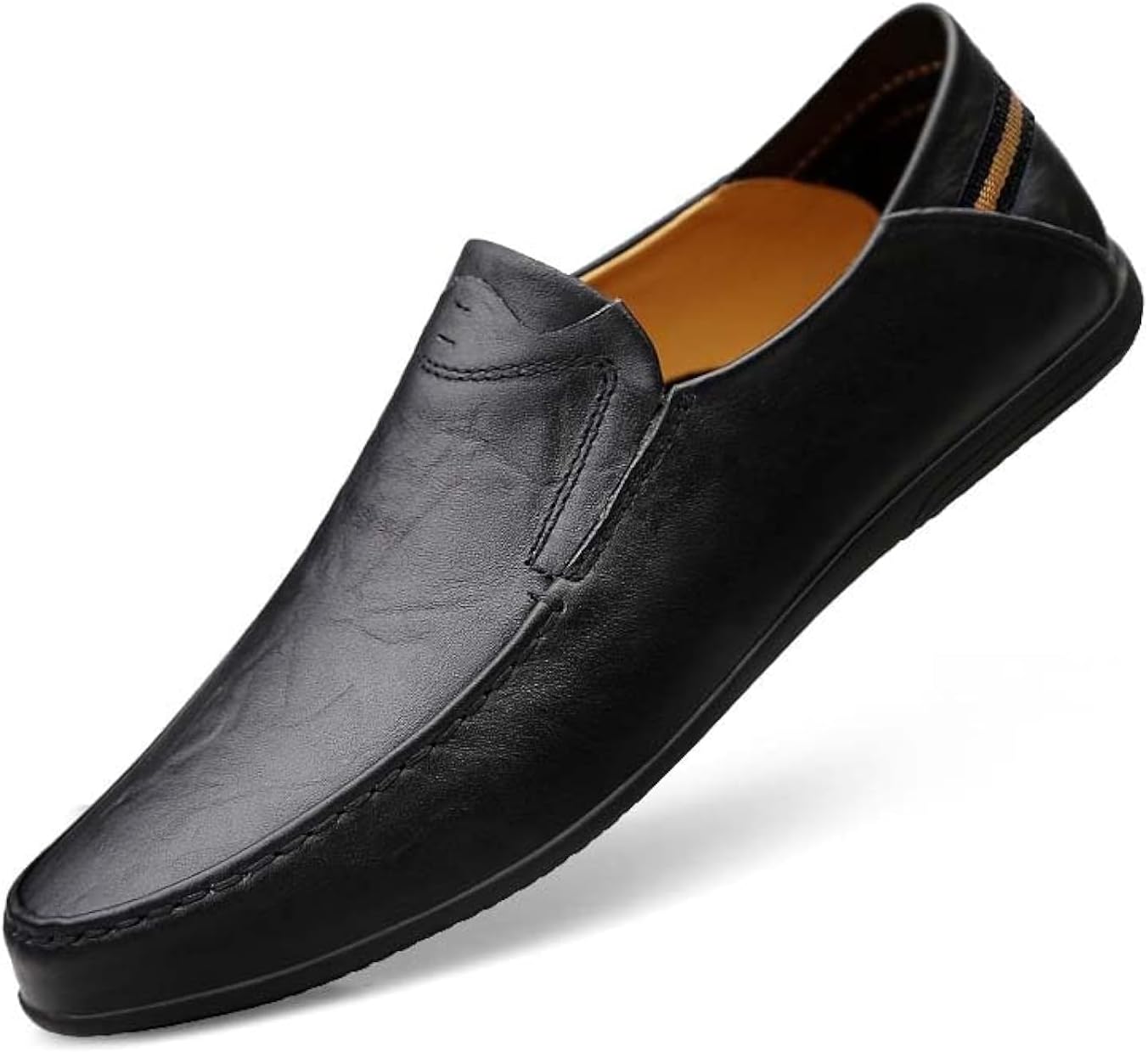 Premium Genuine Leather Men's Casual Loafers for Comfort