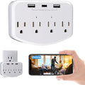 1080 HD Hidden Cameras Wireless Mini Spy Camera Wall Outlet Charger