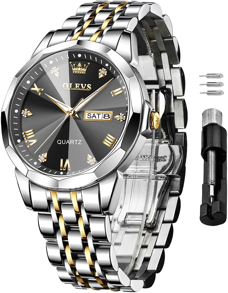 Stylish OLEVS Diamond Quartz Watch