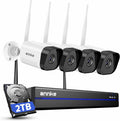 ANNKE Wireless Camera System 16CH Expandable 4K NVR - Reliable 24/7