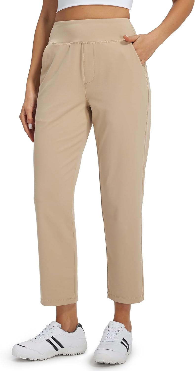 Libin Womens Casual Travel Pants for Golf and Daily Wear