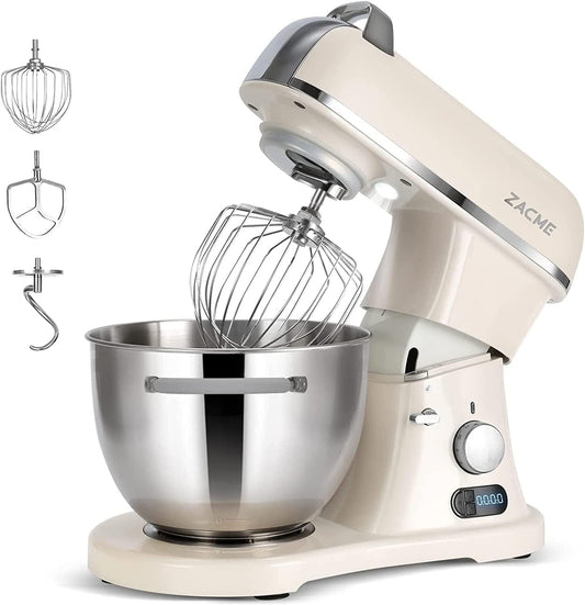 ZACME 8.4QT Commercial Stand Mixer - NSF Certified, 800W Power
