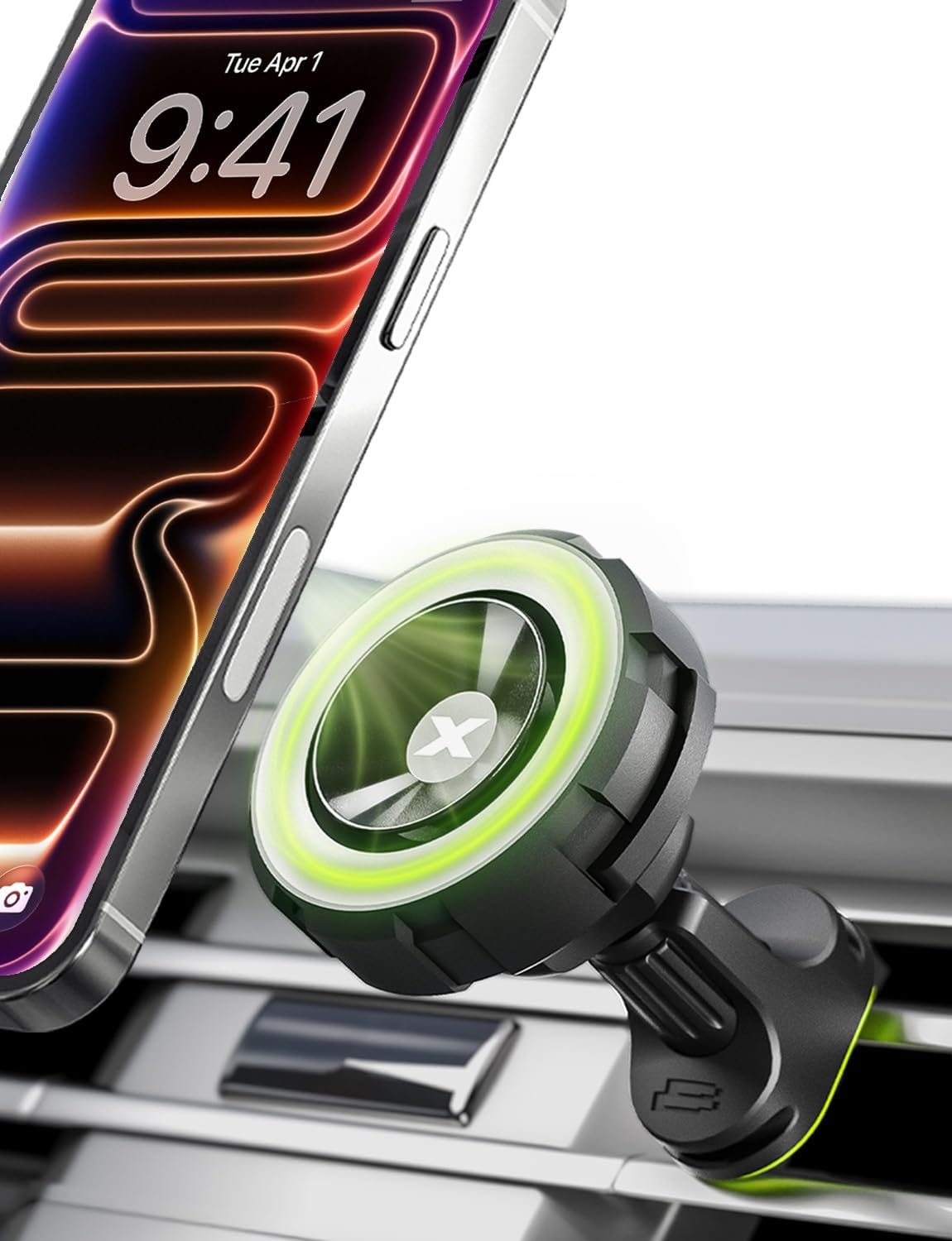 MagAlign Max Car Vent Phone Mount for iPhone 17 and More