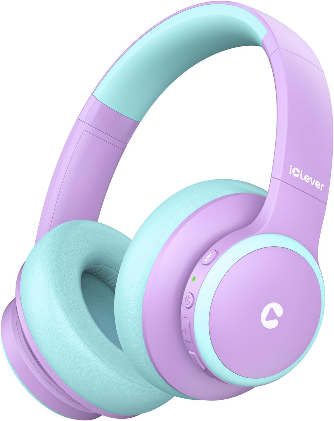 iClever Kids Noise Cancelling Headphones: 60H Play Time, Safe Volume, Fast Charging