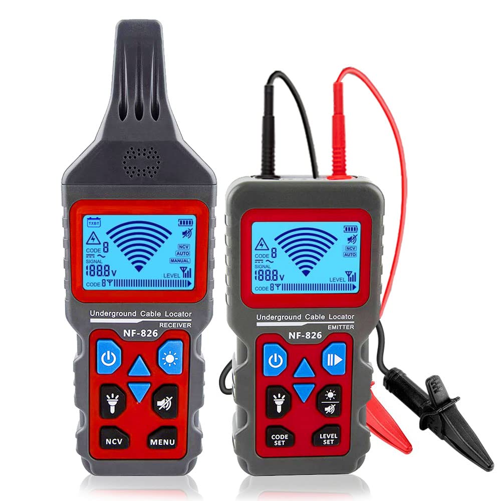 NOYAFA NF-826 Underground Cable Tester Locator for Accurate Tracing
