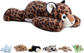Niuniu Daddy 20ft Weighted Leopard Stuffed Plush - Cozy Hug Pillow