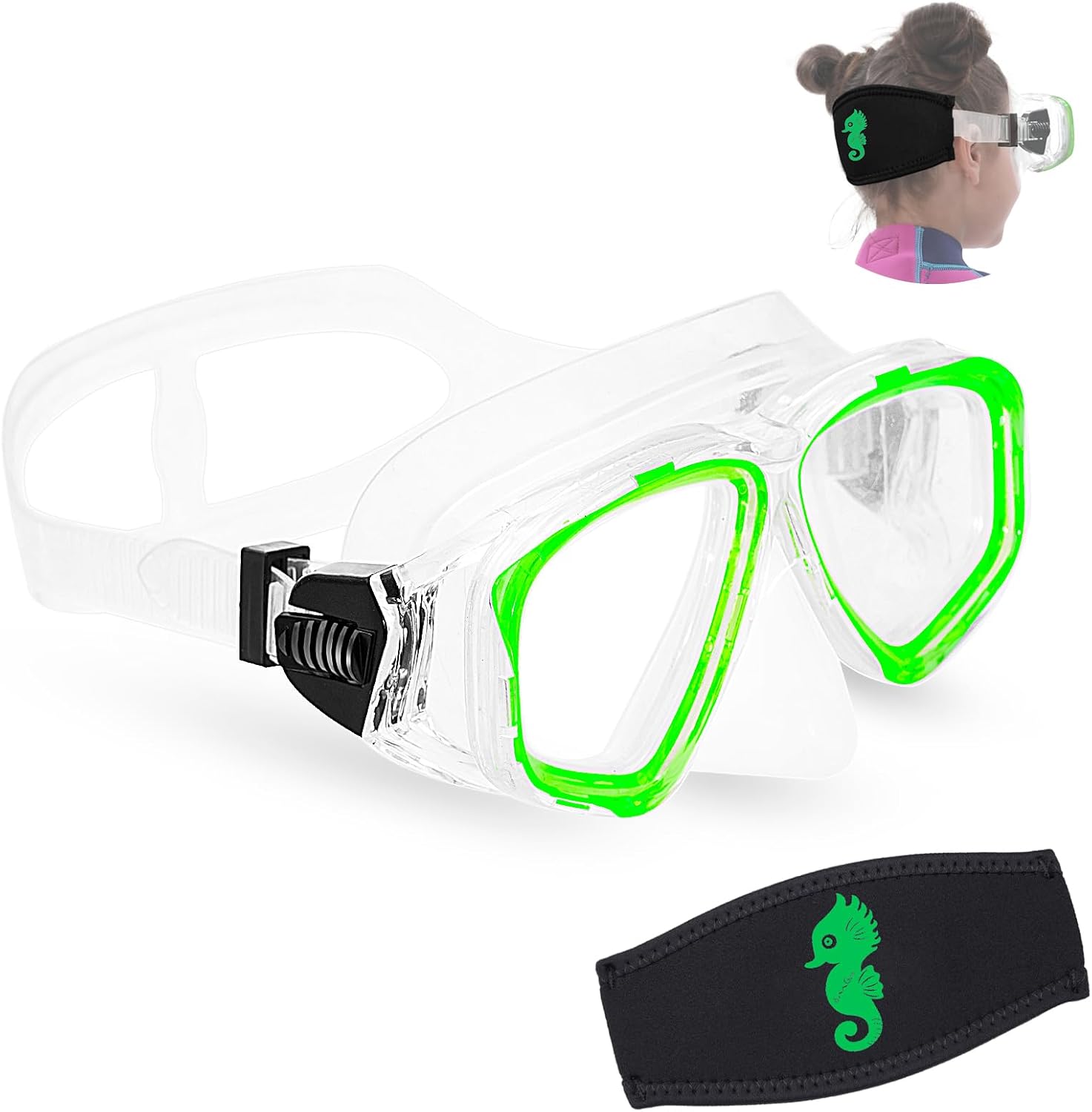 OMGear Kids Snorkel Goggles - Fun & Safe Diving!