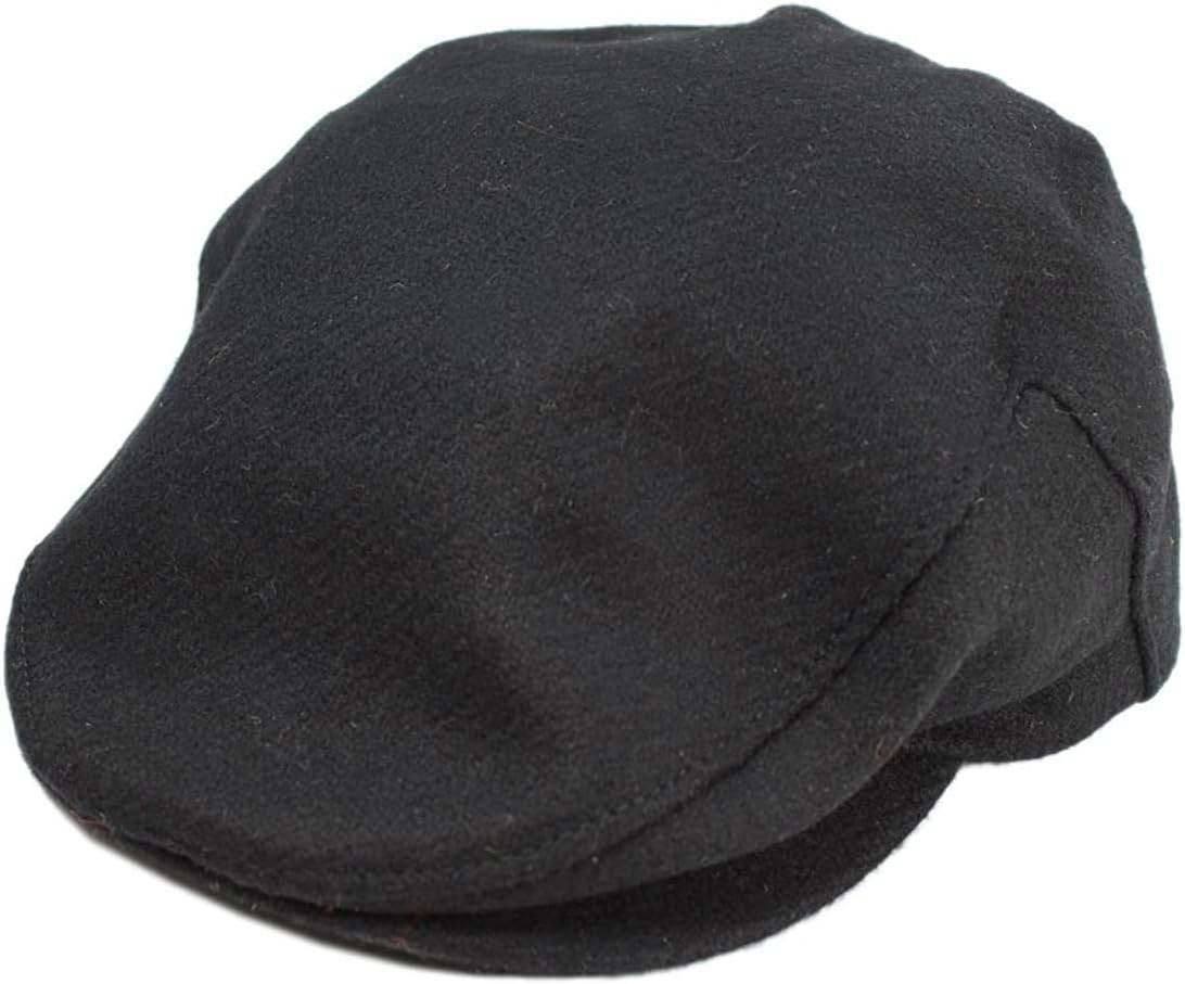 Authentic Irish Newsboy Flat Cap for Men Made from Wool