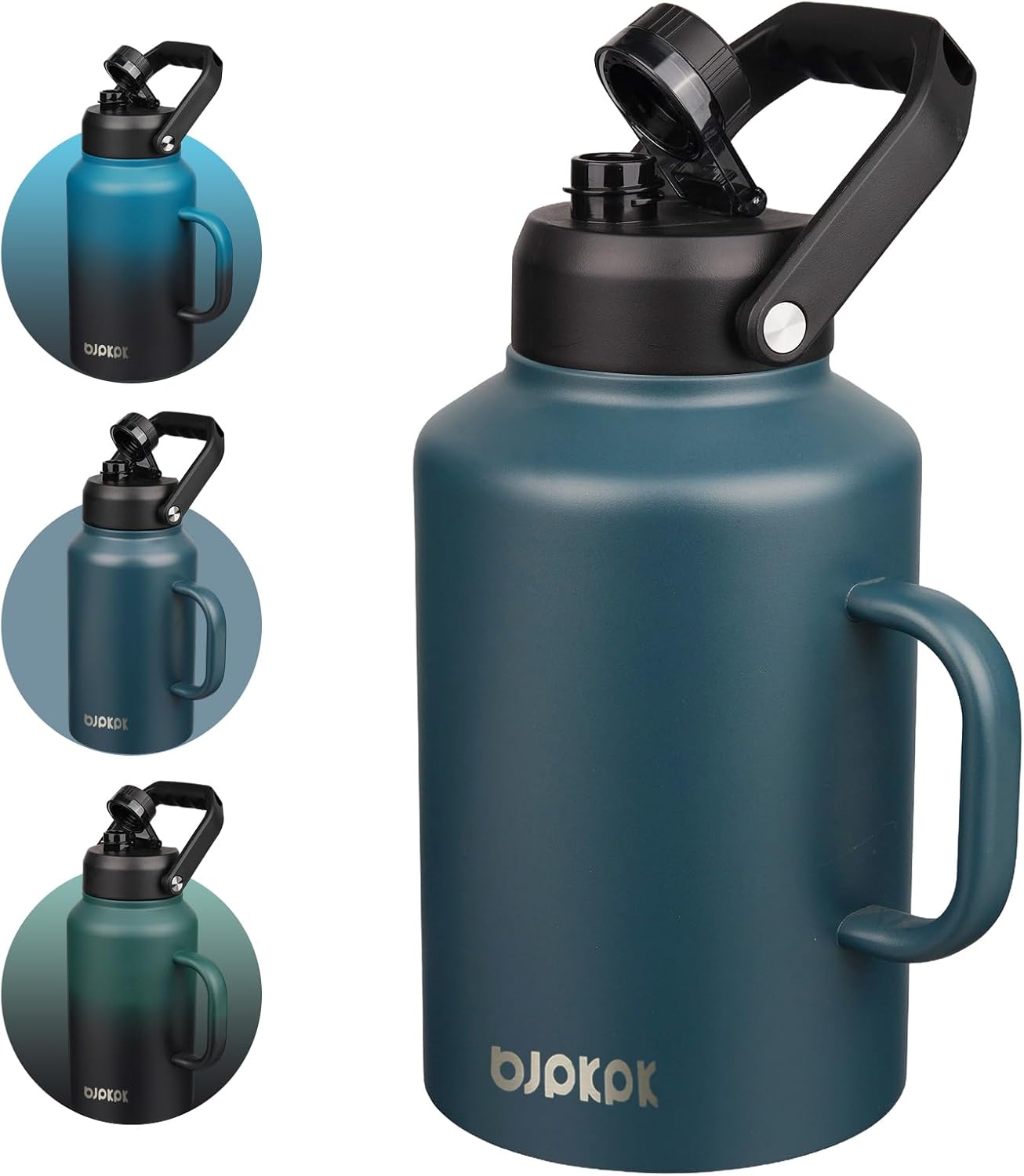 1 Gallon Insulated Water Bottle with Handle for All Occasions