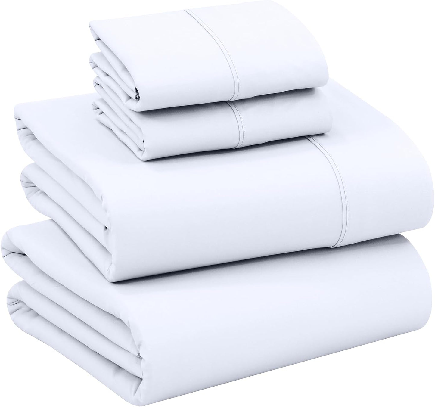 100% Cotton Full Size Bed Sheets Set for Ultimate Comfort