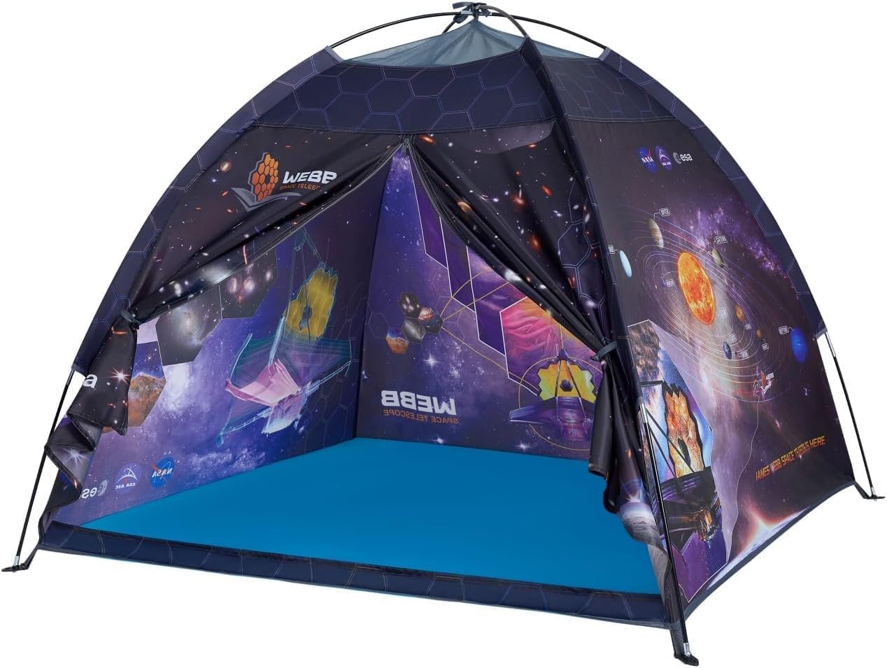 Interactive Space-themed Play Tent for Kids