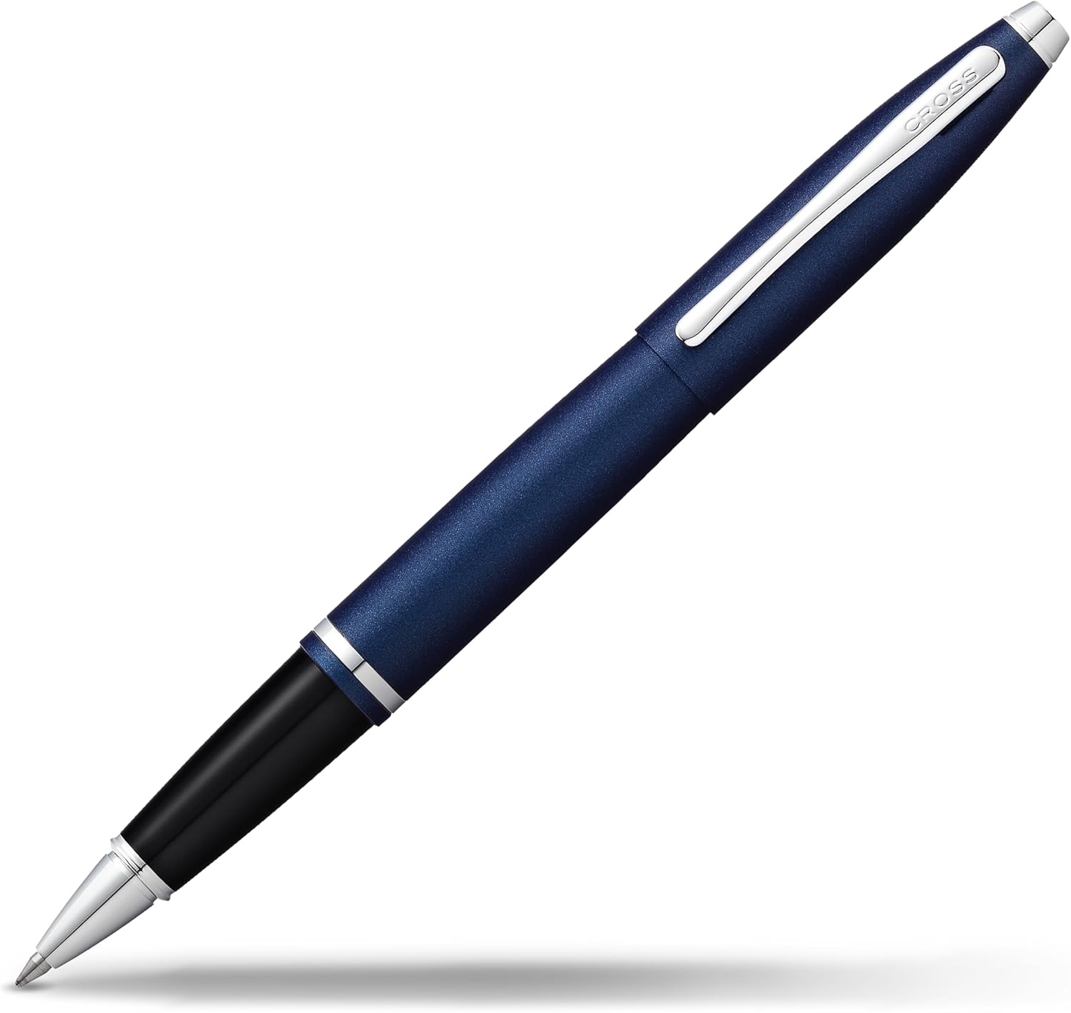Cross Calais Refillable Gel Ink Rollerball Pen in Matte Blue
