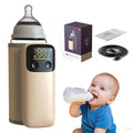 Portable Bottle Warmer for Travel - Precise Temp Control & Long