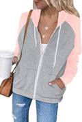 Ezbelle Color Block Hoodie: Cozy Style & Pockets
