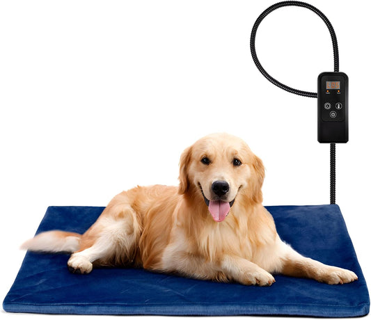 Niubya Pet Heating Pad for Dogs - Adjustable Temperature Comfort