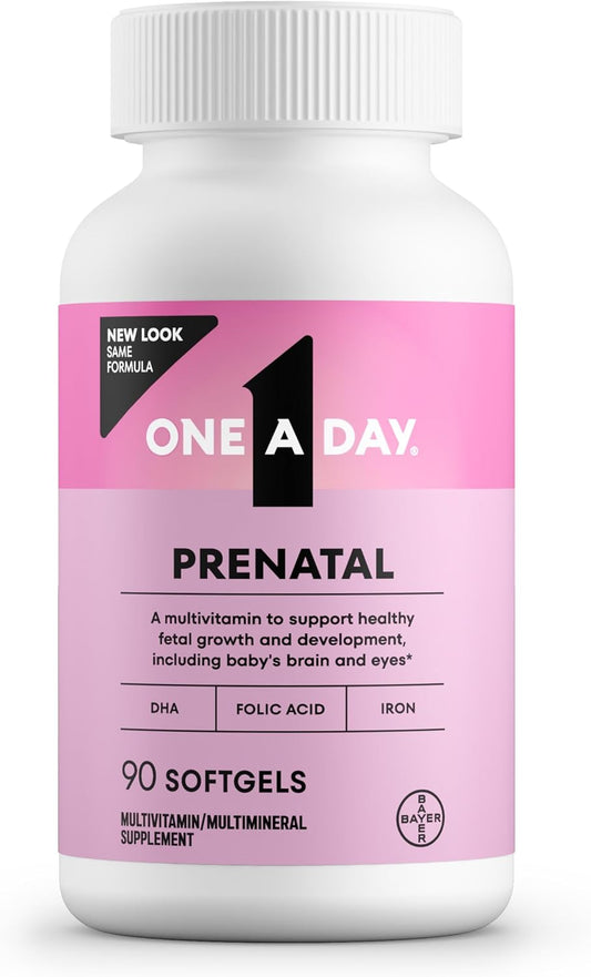 One A Day Prenatal Vitamins for Women - Essential Nutrients for Moms