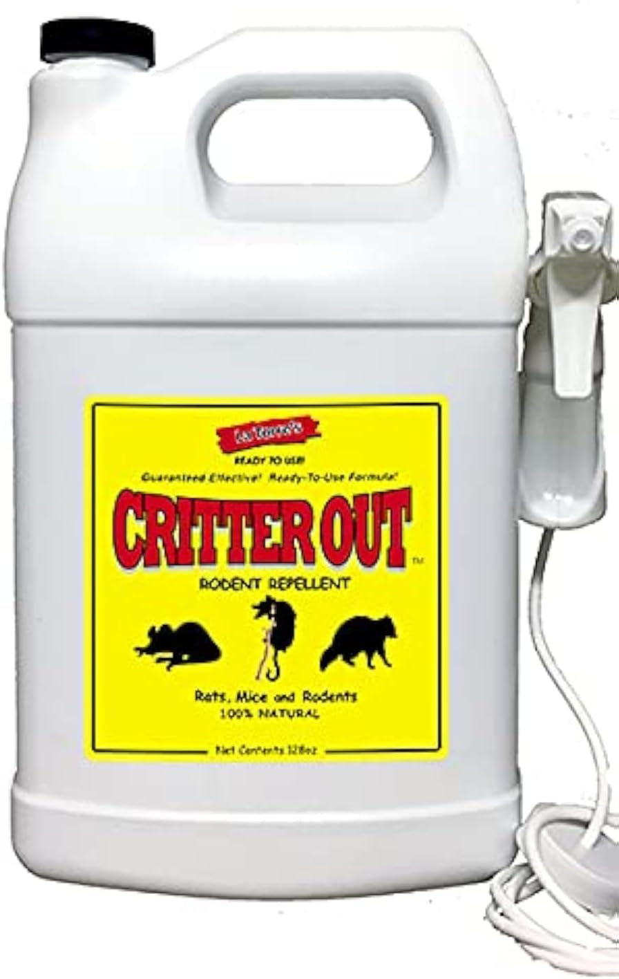 Peppermint Oil Rodent Repellent - Protects & Prevents Rodent Damage