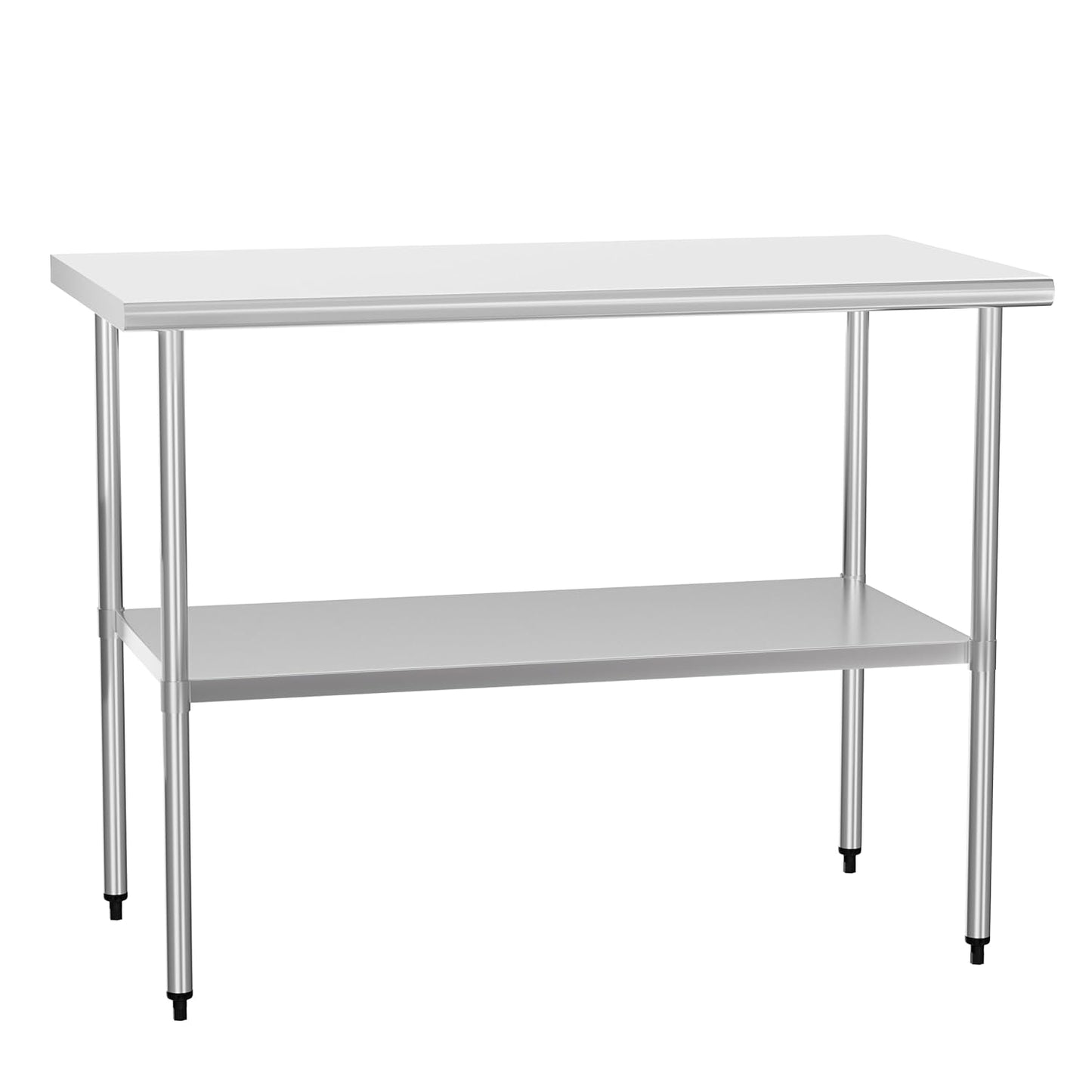 Stainless Steel Work Table 24 x 48 Inch for Commercial Use