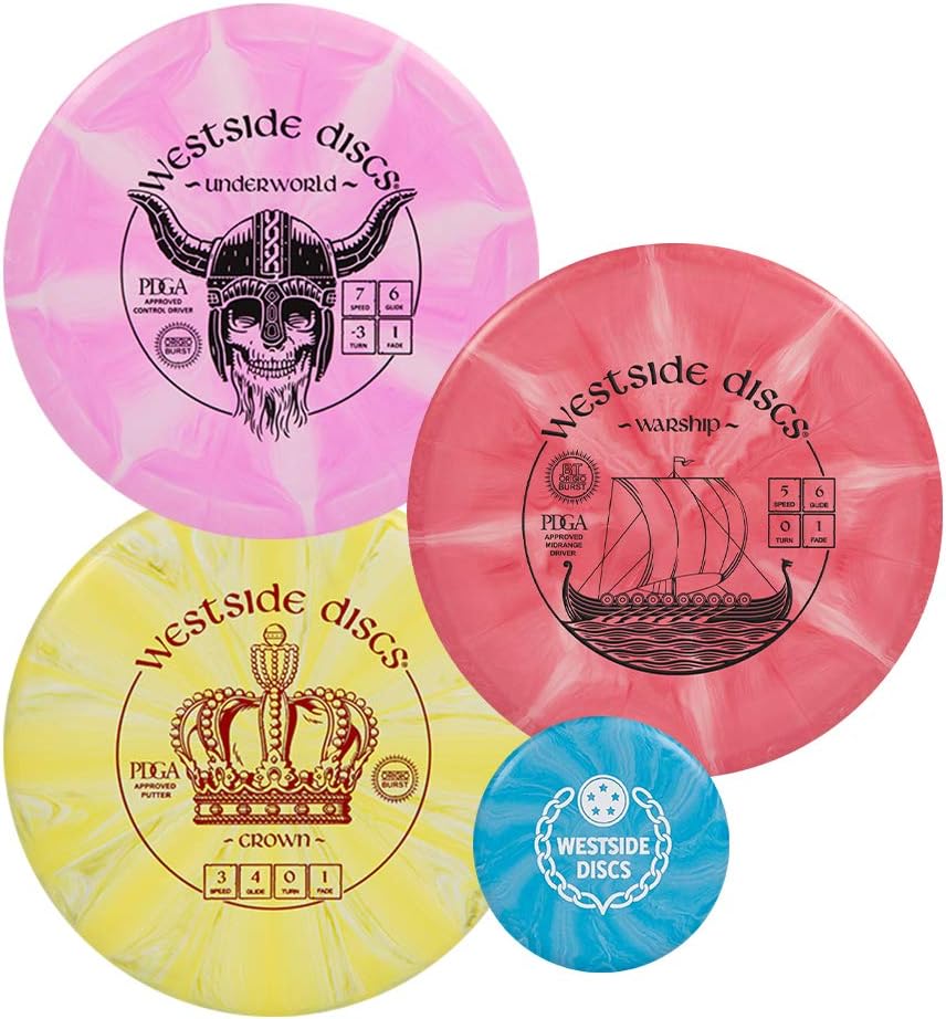 Dynamic Discs 3-Disc Golf Starter Set - Ideal Men's Set