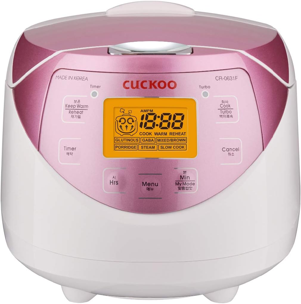 CUCKOO Micom Rice Cooker 6 Cup Uncooked with Versatile Modes