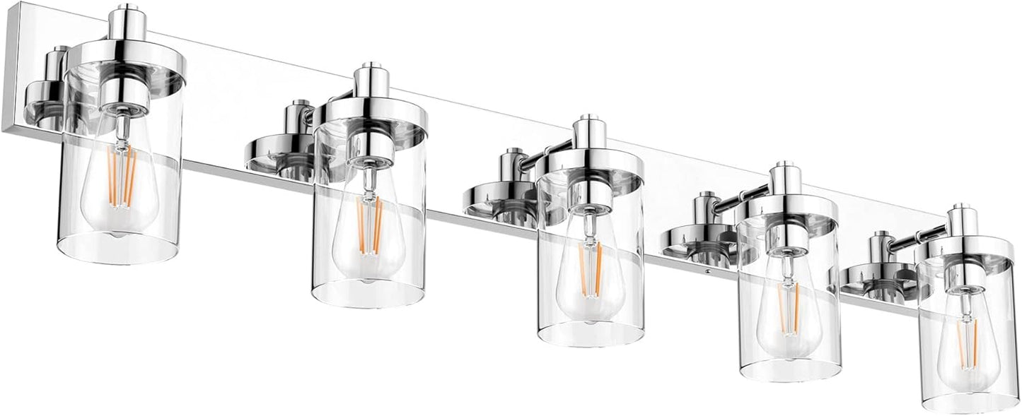 Aipsun Chrome Bathroom Light Fixtures for Modern Vanity Style