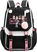 Kpop Backpack Lisa Rose JISOO Jennie Shouler Bag Messenger Bag - USB