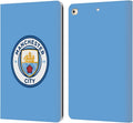 Manchester City Leather Wallet iPad 9.7 Case - Slim 360 Protection