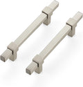 30 Pack Brushed Nickel Cabinet Handles for Modern Home Decor