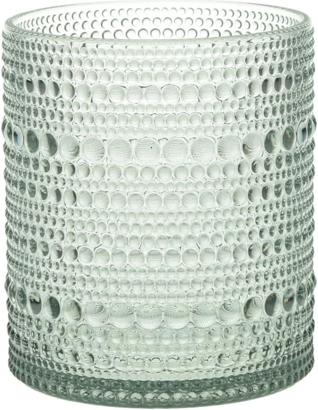 FORTESSA Orbetto Outdoor Hobnail Drinkware Set of 4 in Sage Green