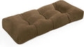 ROFIELTY Bench Cushion 36 in Chenille - Non-Slip Tufted Comfort